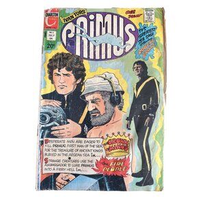 Vintage Charlton Comic Ivan Tors Primus #5 July 1972 1st Printing Bagged Boarded